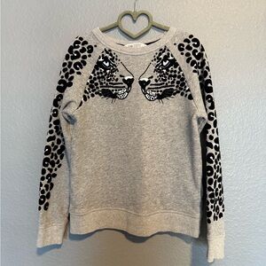 H&M Kids’ Felt Leopard Design Sweatshirt 🐆